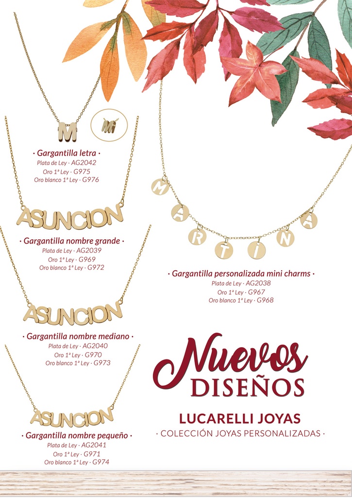 Nuevos diseños personalizados