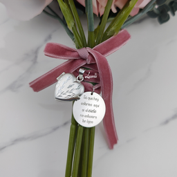 GUARDAPELO PLATA 925M CORAZON - 22X23MM