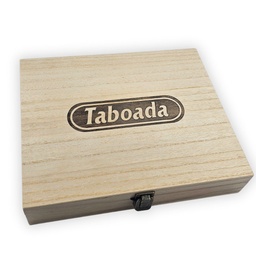 ESTUCHE MADERA PLACA DE HOMENAJE - 28x23CM