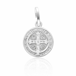MEDALLA PLATA 925MM SAN BENITO - 12MM