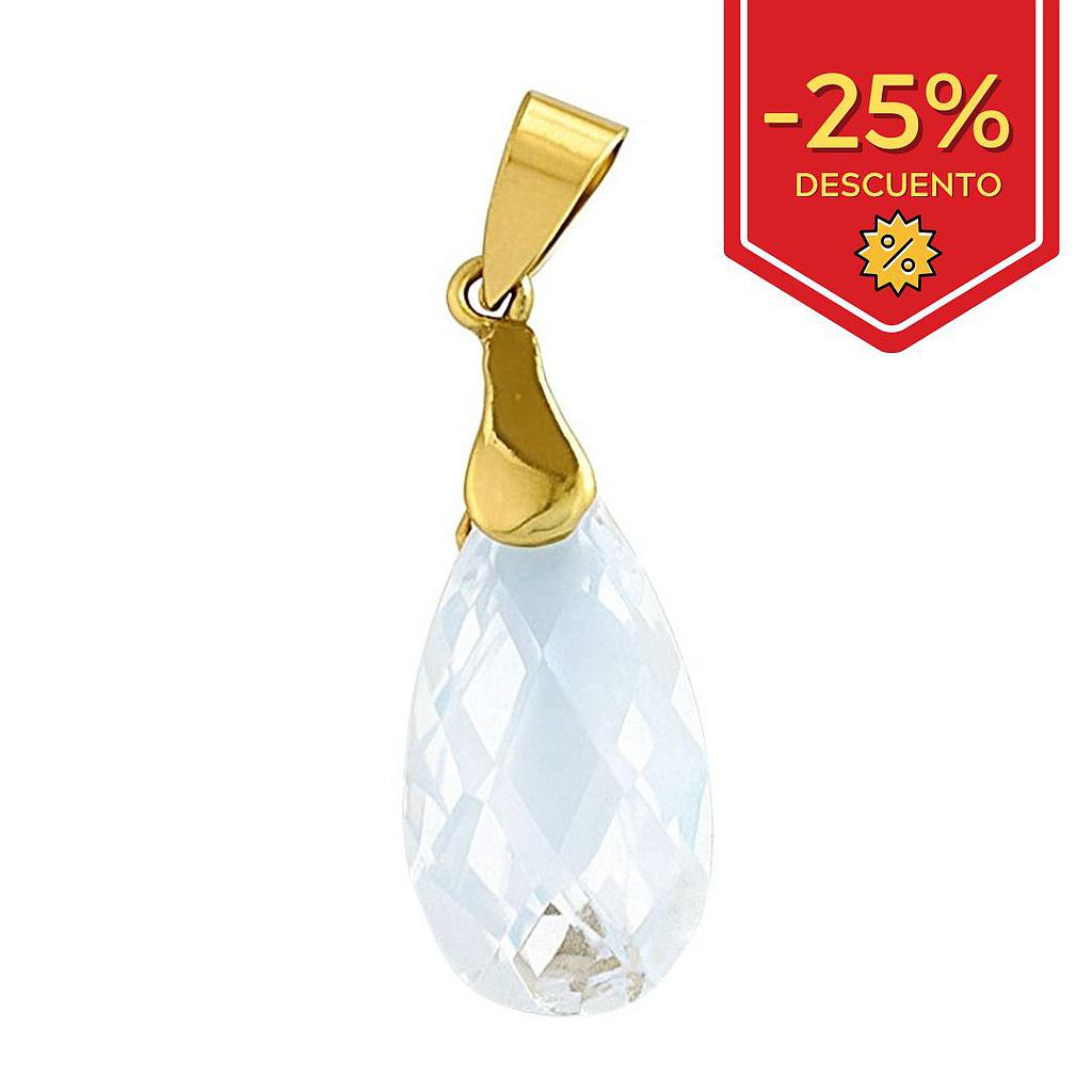 COLGANTE EN ORO 18KL CIRCONITA