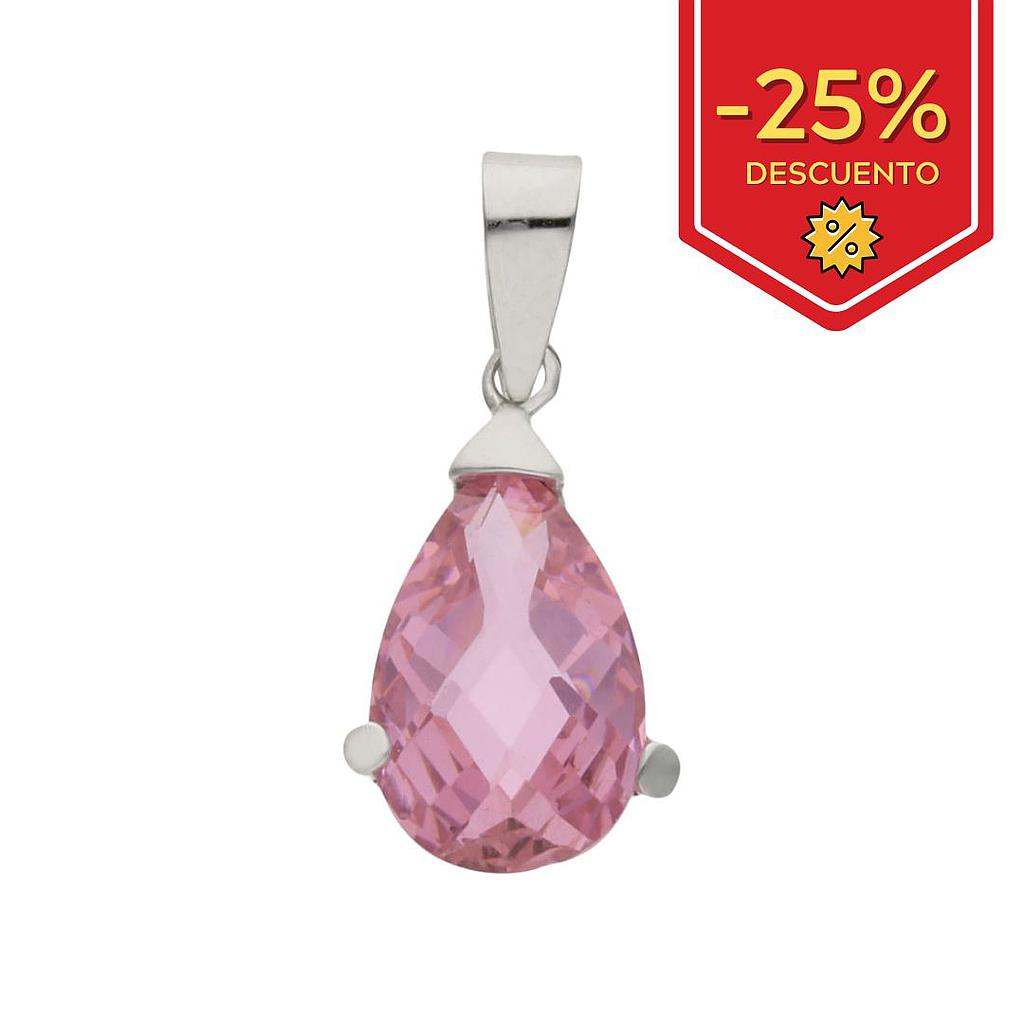 COLGANTE ORO BLANCO 18KL