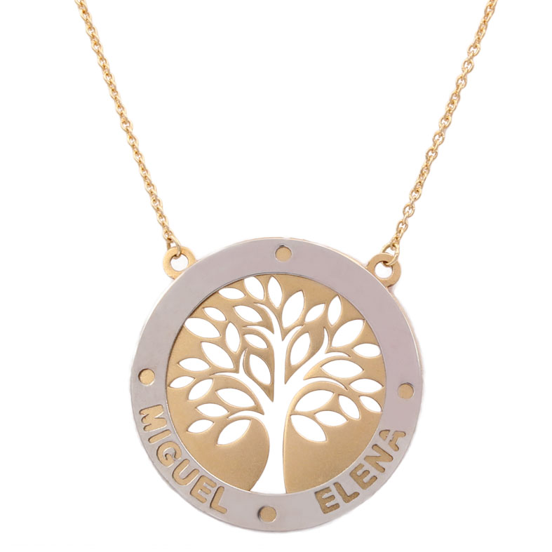 GARGANTILLA ORO 18KL ARBOL DE LA VIDA