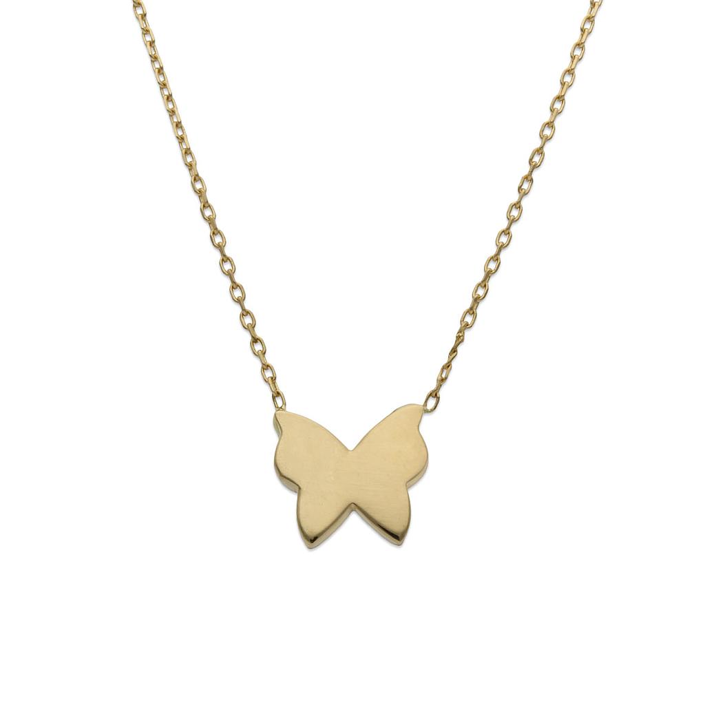 GARGANTILLA ORO 18KL MARIPOSA