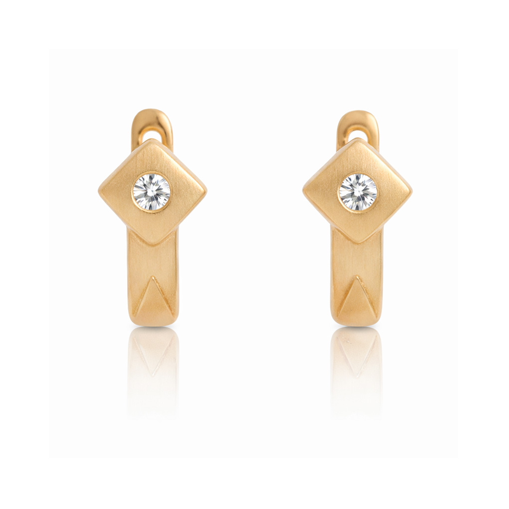 PENDIENTES ORO 18KL CIRCONITAS