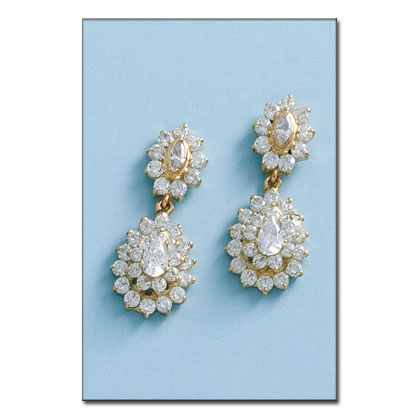 PENDIENTES ORO 18KL CIRCONITAS