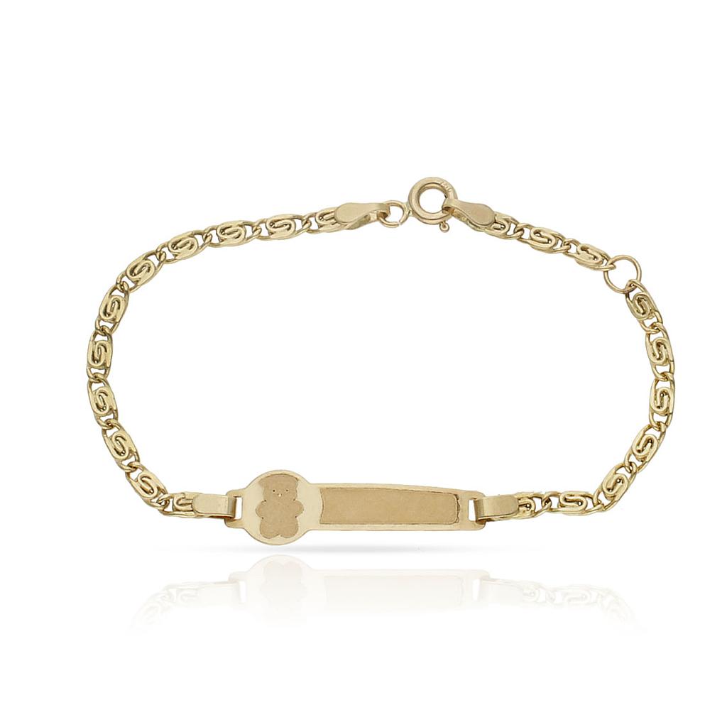 PULSERA OSO ORO 18KL