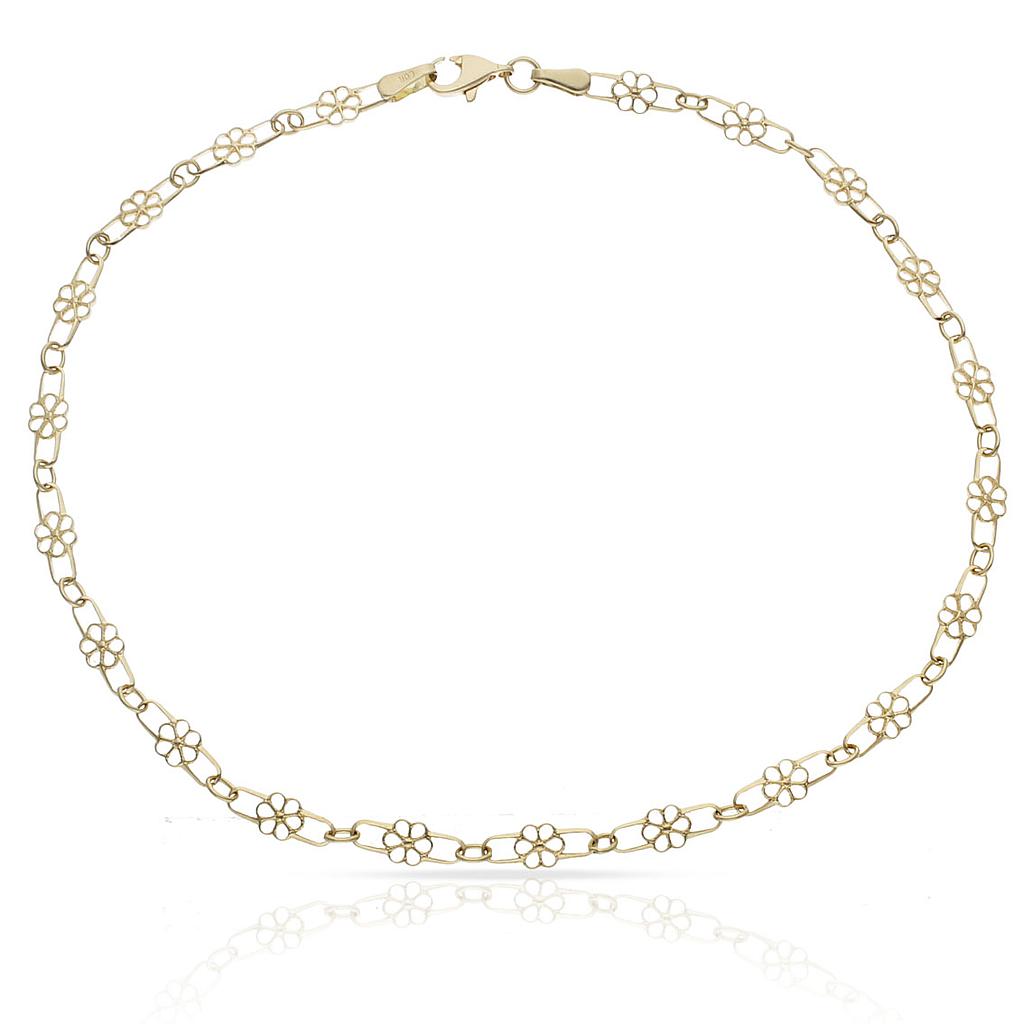 PULSERA ORO 18KL TOBILLERA