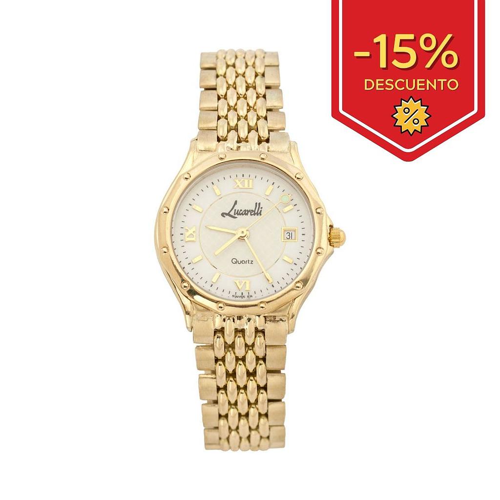 RELOJ ORO 18KL SEÑORA LUCARELLI