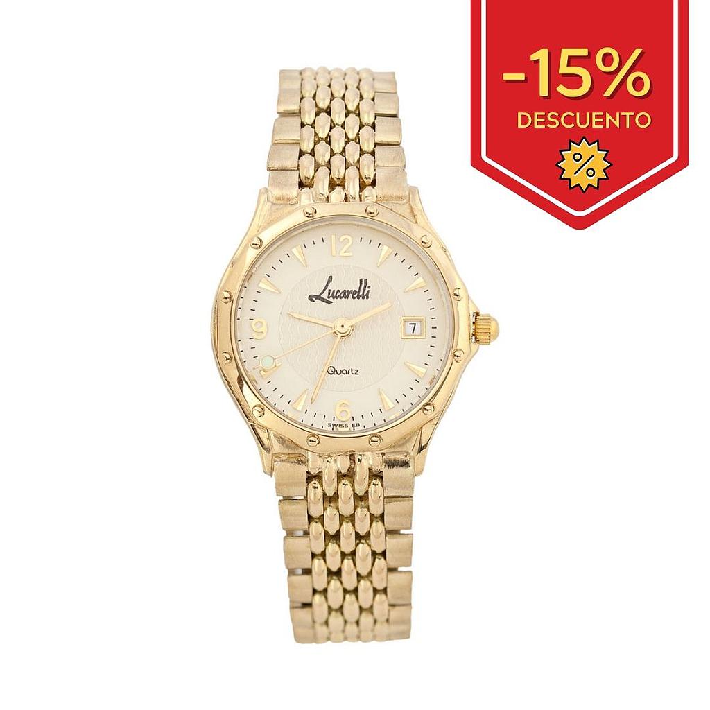 RELOJ ORO 18KL SEÑORA LUCARELLI