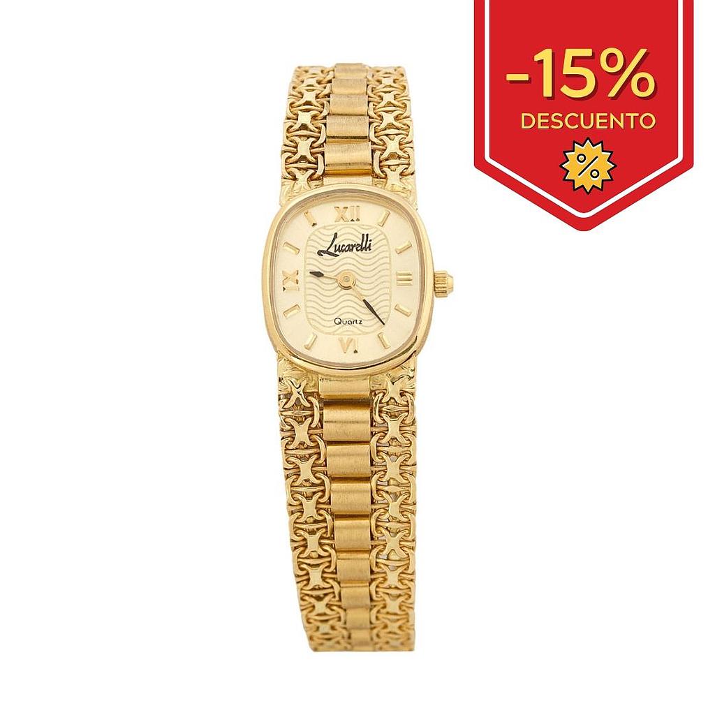 RELOJ ORO 18KL SEÑORA LUCARELLI