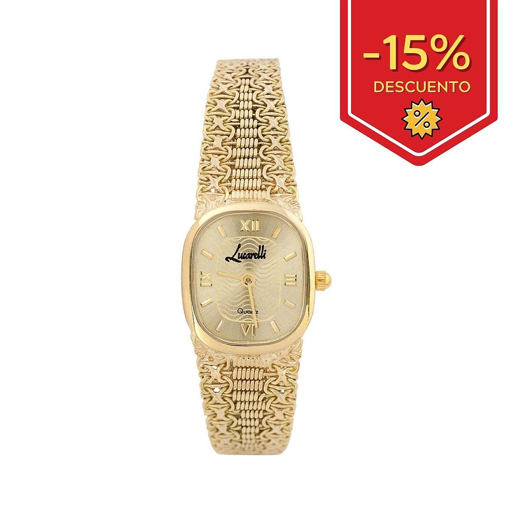 RELOJ ORO 18KL SEÑORA LUCARELLI