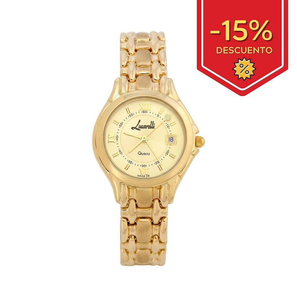 RELOJ ORO 18KL SEÑORA LUCARELLI