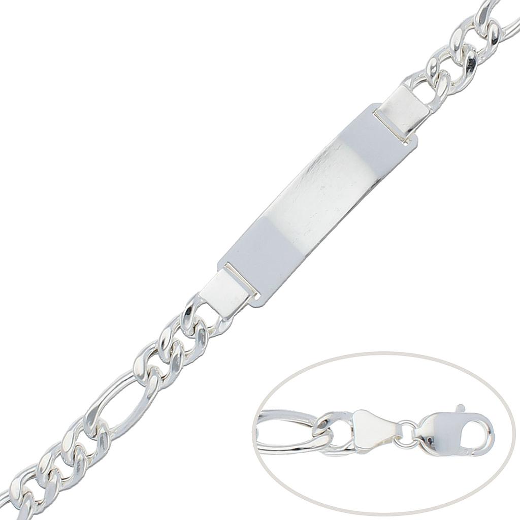 PULSERA 3x1 PLATA 925MM - 8.50MM
