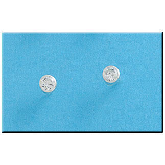 PENDIENTE PLATA 925MM REDONDO 4MM