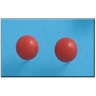 PENDIENTE PLATA 925MM CORALINA 10MM