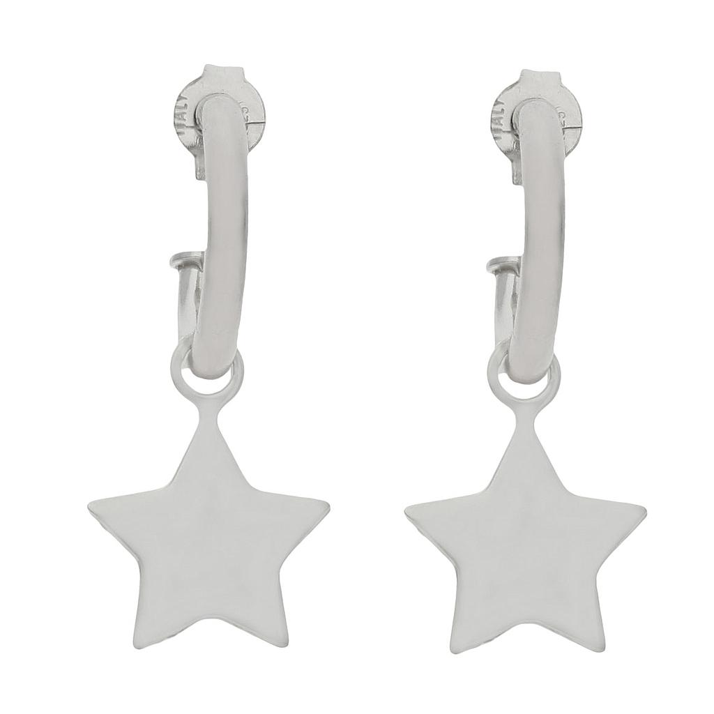PENDIENTES PLATA 925MM ESTRELLAS