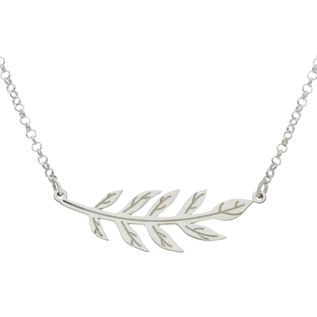 GARGANTILLA PLATA 925MM HOJA