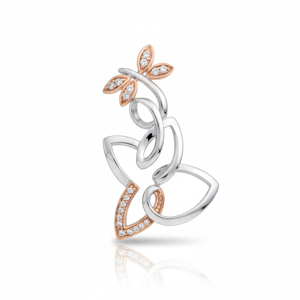 COLGANTE CIRCONITAS PLATA 925MM