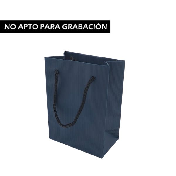 BOLSA PAPEL AZUL 75X45X100 - 100 UNID