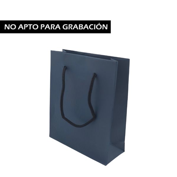 BOLSA PAPEL AZUL 100X40X120 - 100 UNID