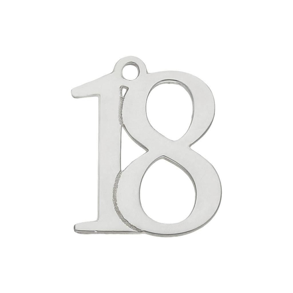 MI HISTORIA - ABALORIO PLATA 925MM NUMERO