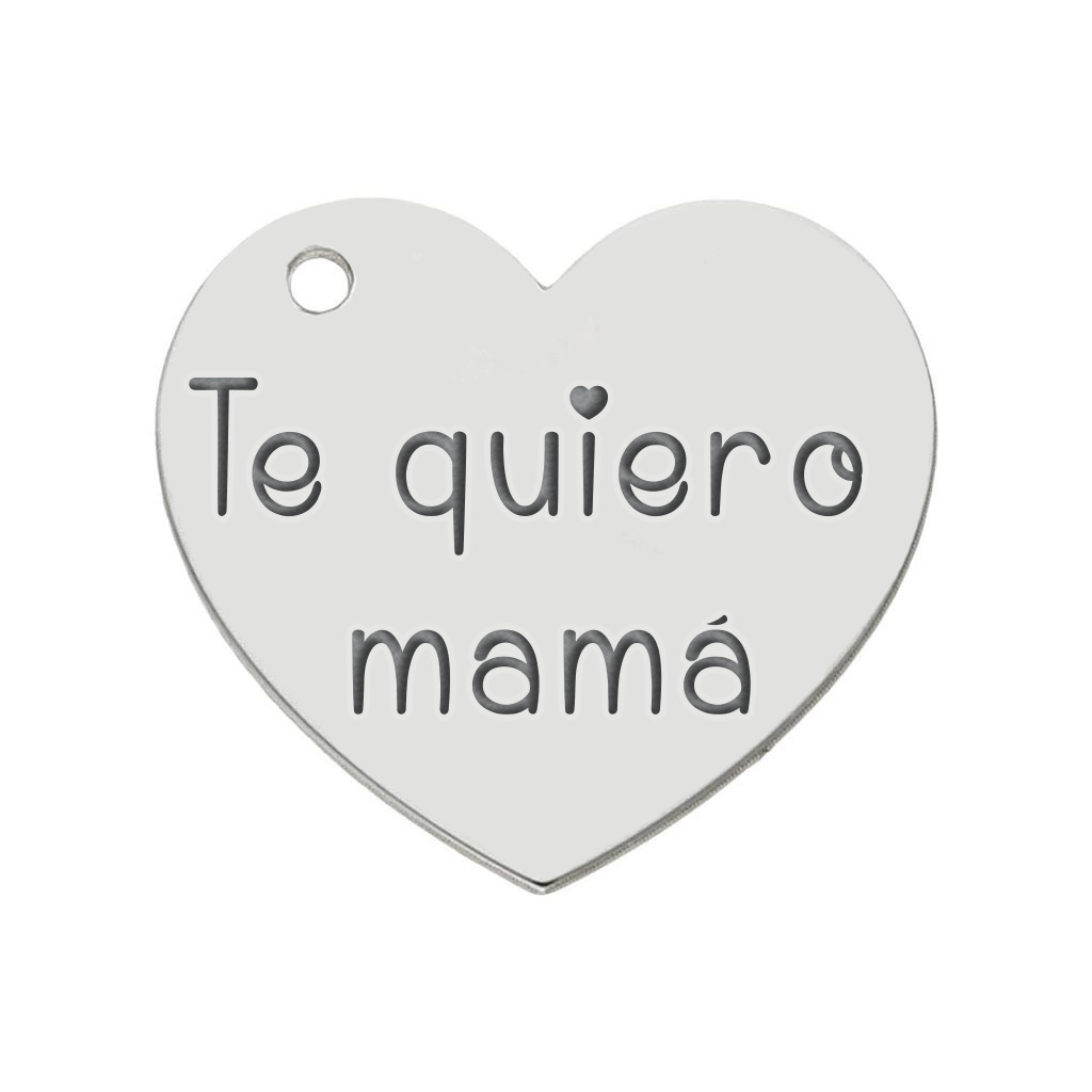 MI HISTORIA - ABALORIO PLATA 925MM CORAZON