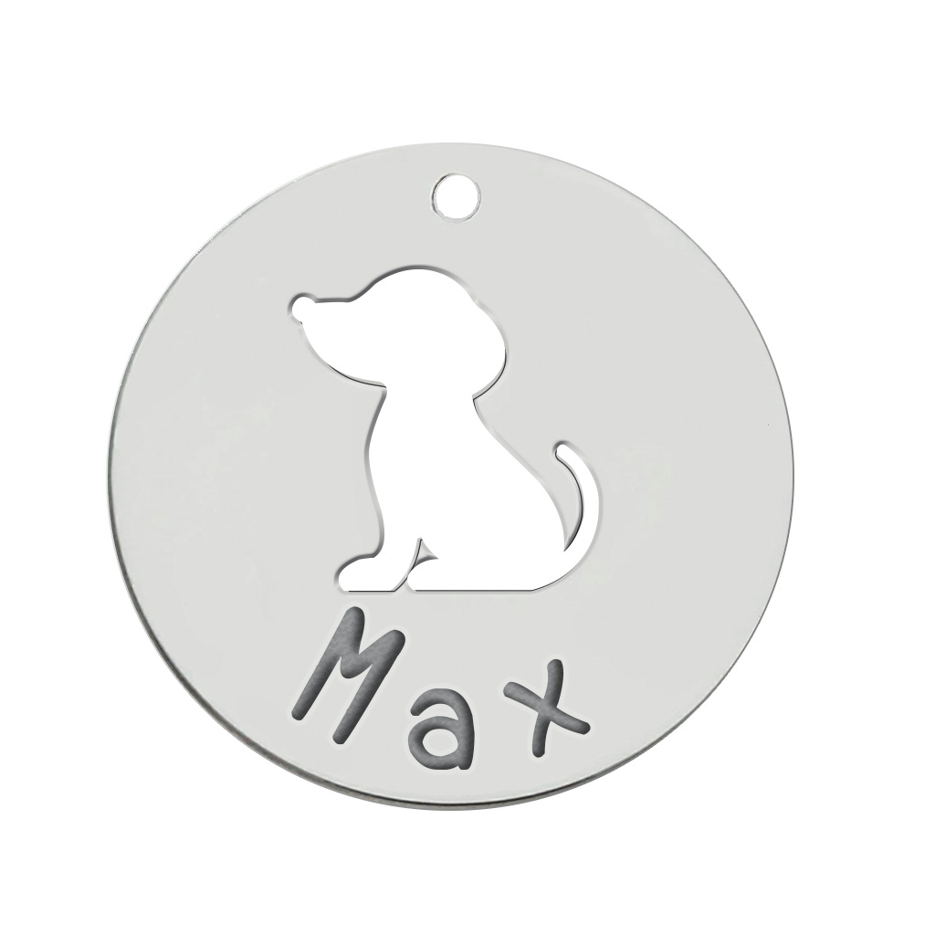 MI HISTORIA - ABALORIO PLATA 925MM PERRO