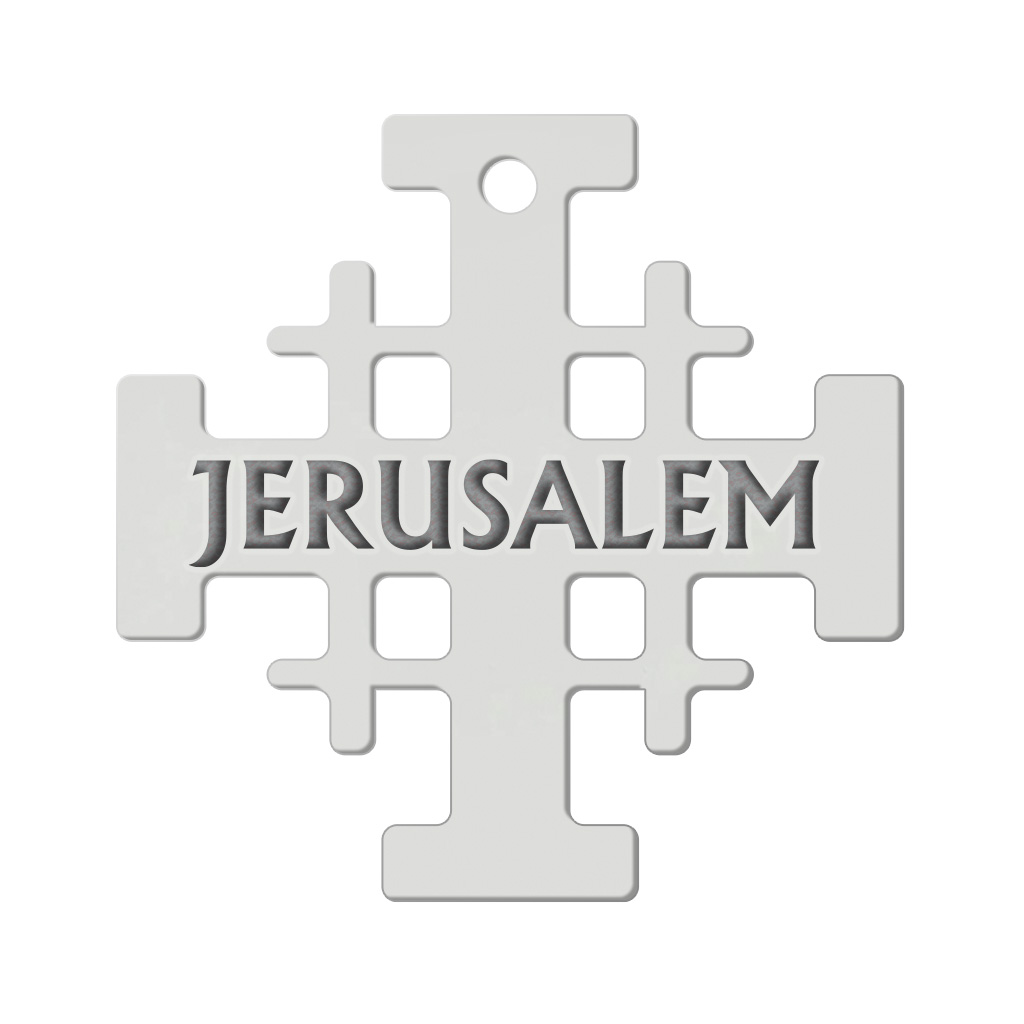 MI HISTORIA - ABALORIO PLATA 925MM JERUSALEM