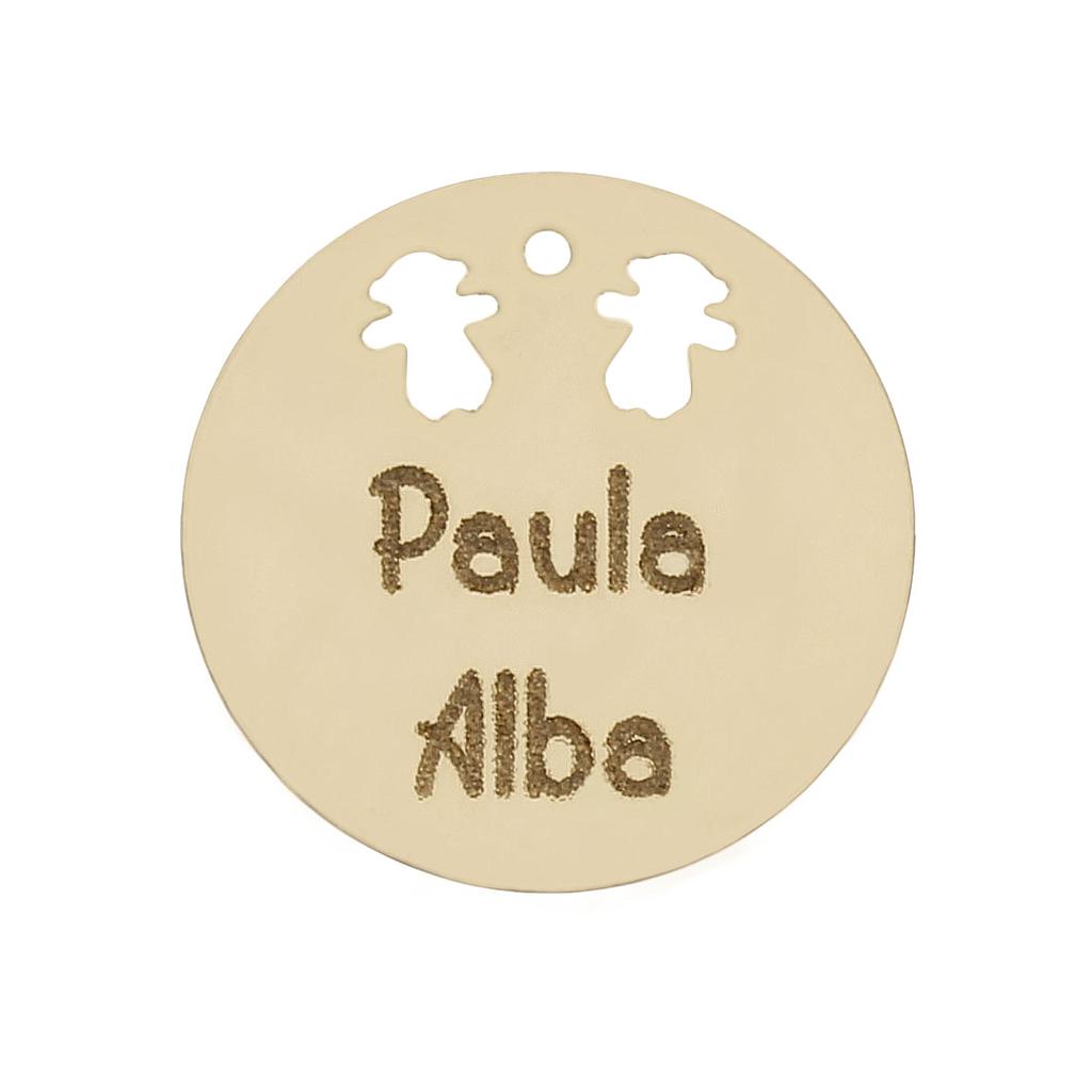 MI HISTORIA - ABALORIO ORO 18KL NIÑAS