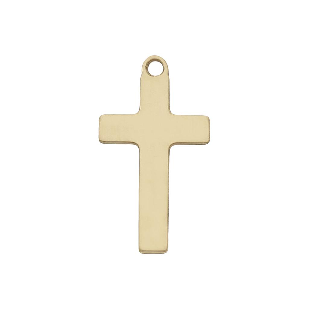 MI HISTORIA - ABALORIO ORO 18KL CRUZ