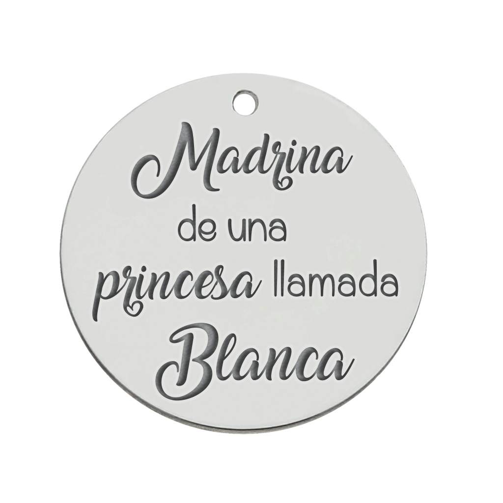 MI HISTORIA - ABALORIO PLATA 925MM MADRINA