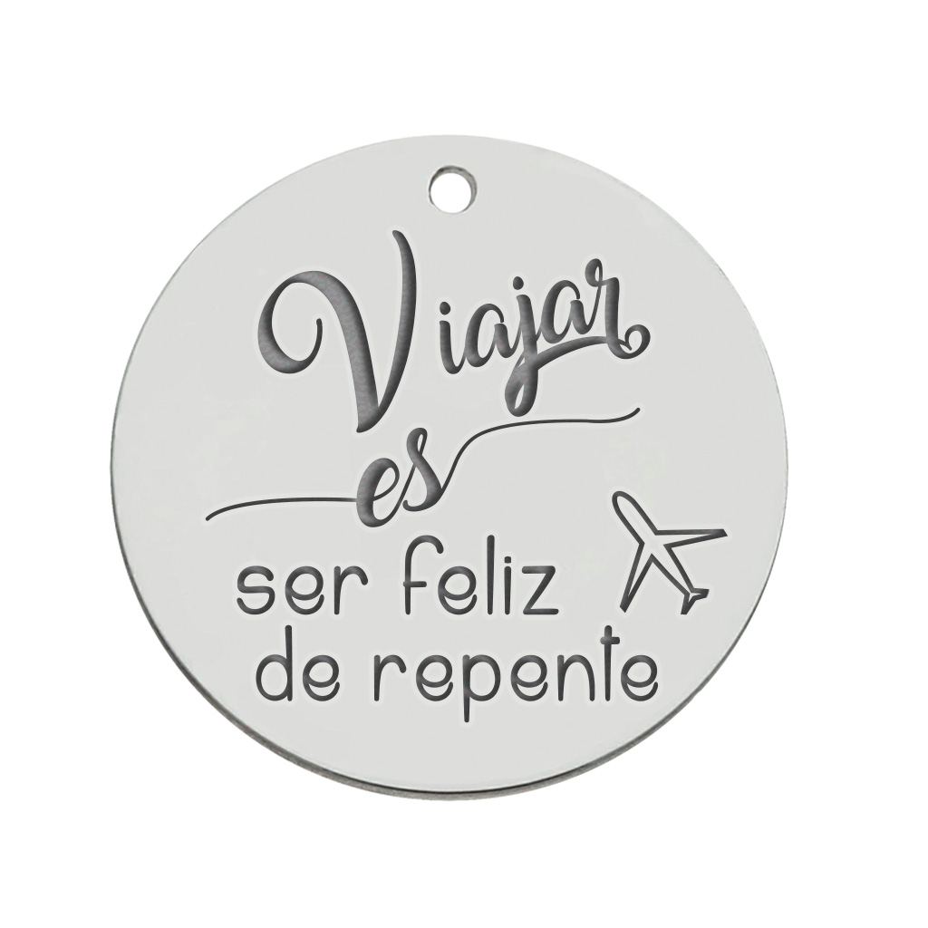 MI HISTORIA - ABALORIO PLATA 925MM VIAJAR