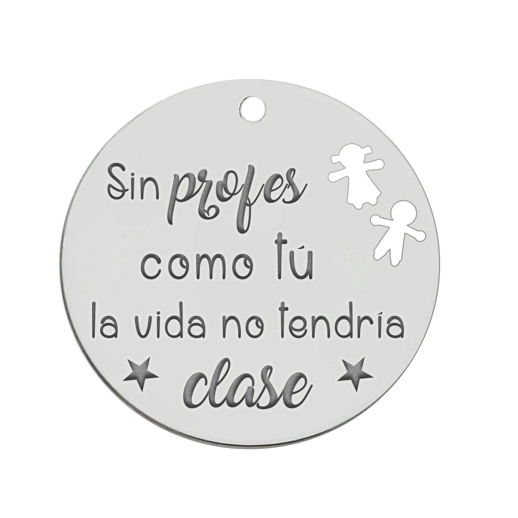 MI HISTORIA - ABALORIO PLATA 925MM PROFES