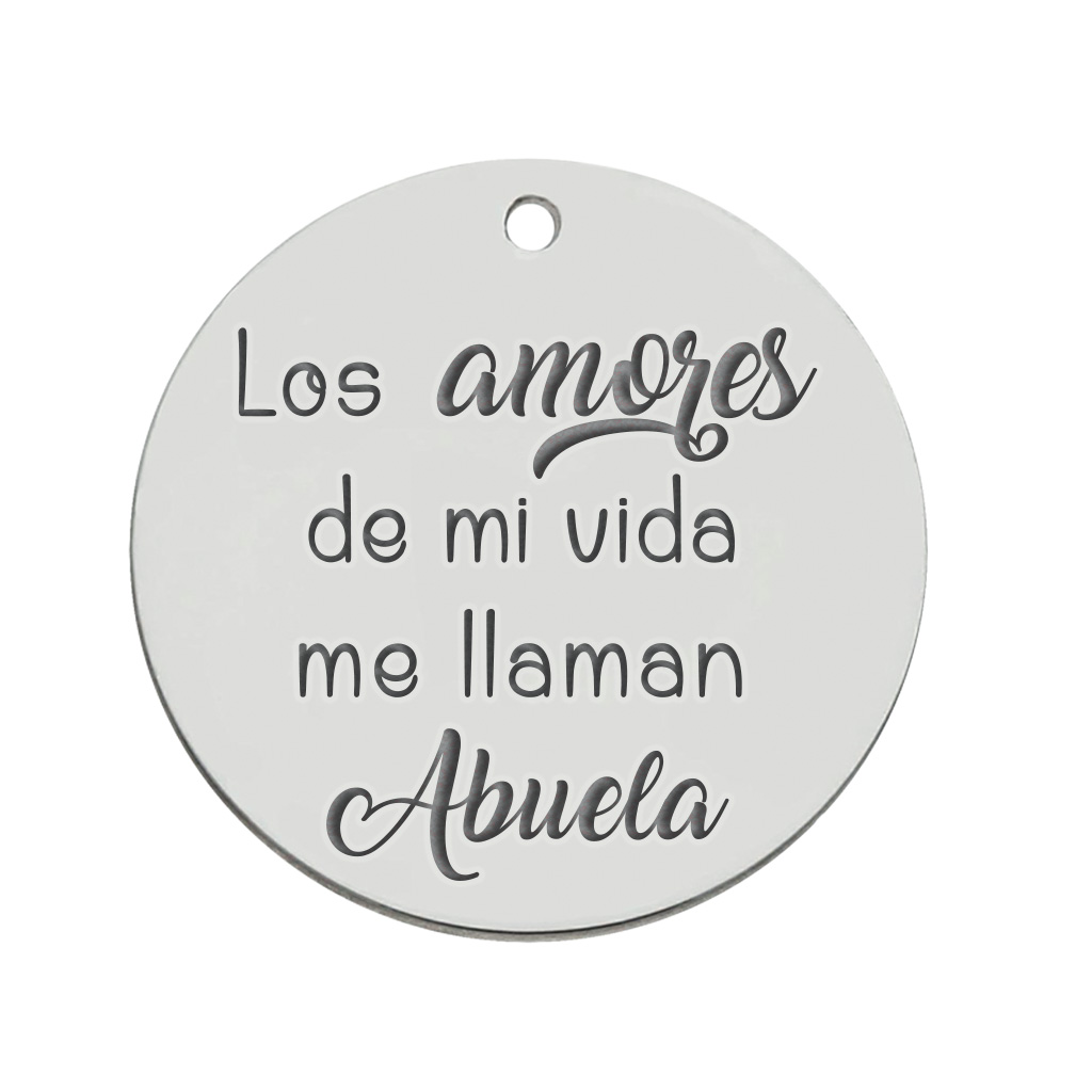 MI HISTORIA - ABALORIO PLATA 925MM AMORES