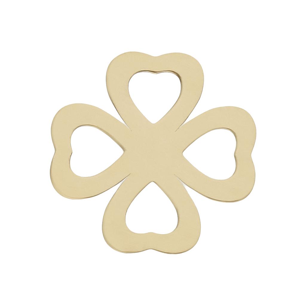 MI HISTORIA - ABALORIO ORO 18KL TREBOL