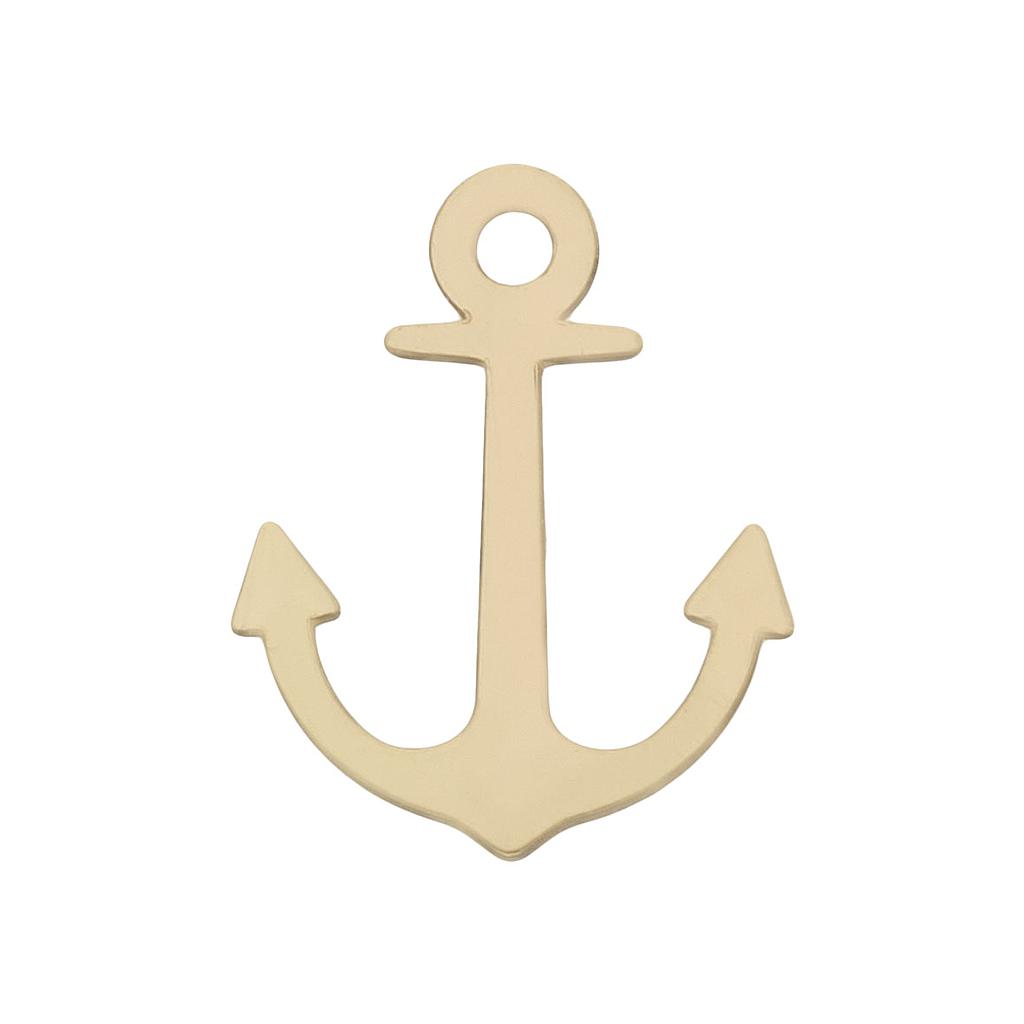 MI HISTORIA - ABALORIO ORO 18KL ANCLA