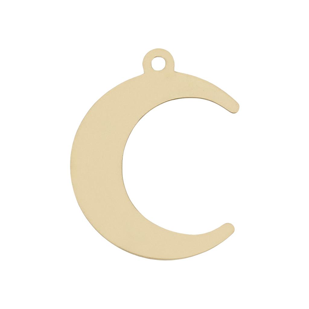 MI HISTORIA - ABALORIO ORO 18KL LUNA