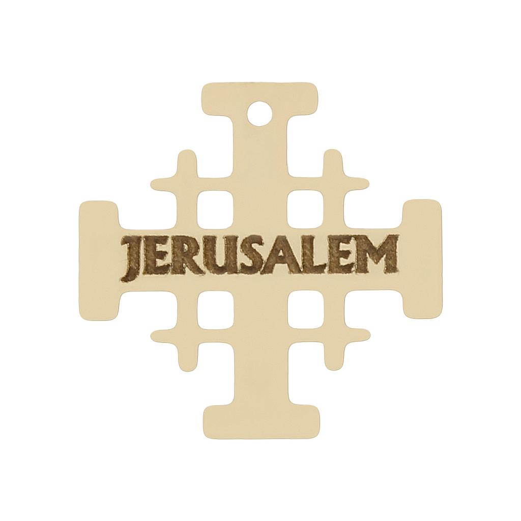 MI HISTORIA - ABALORIO ORO 18KL JERUSALEM