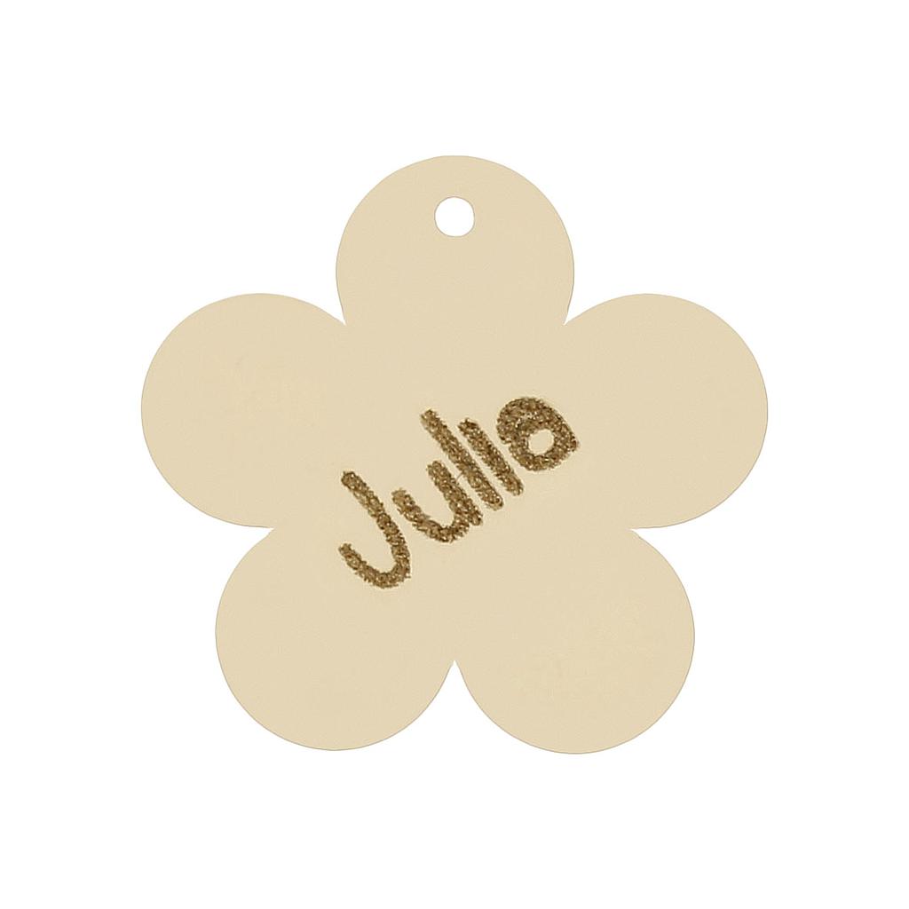 MI HISTORIA - ABALORIO ORO 18KL FLOR