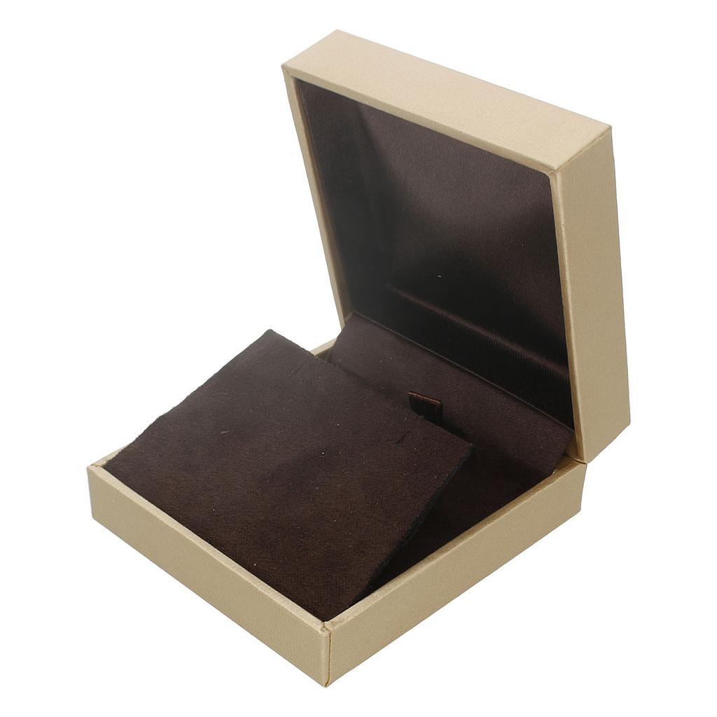 SERIE KENIA PENDIENTES / CADENA + COLGANTE 64x68x27MM - 24 UNID