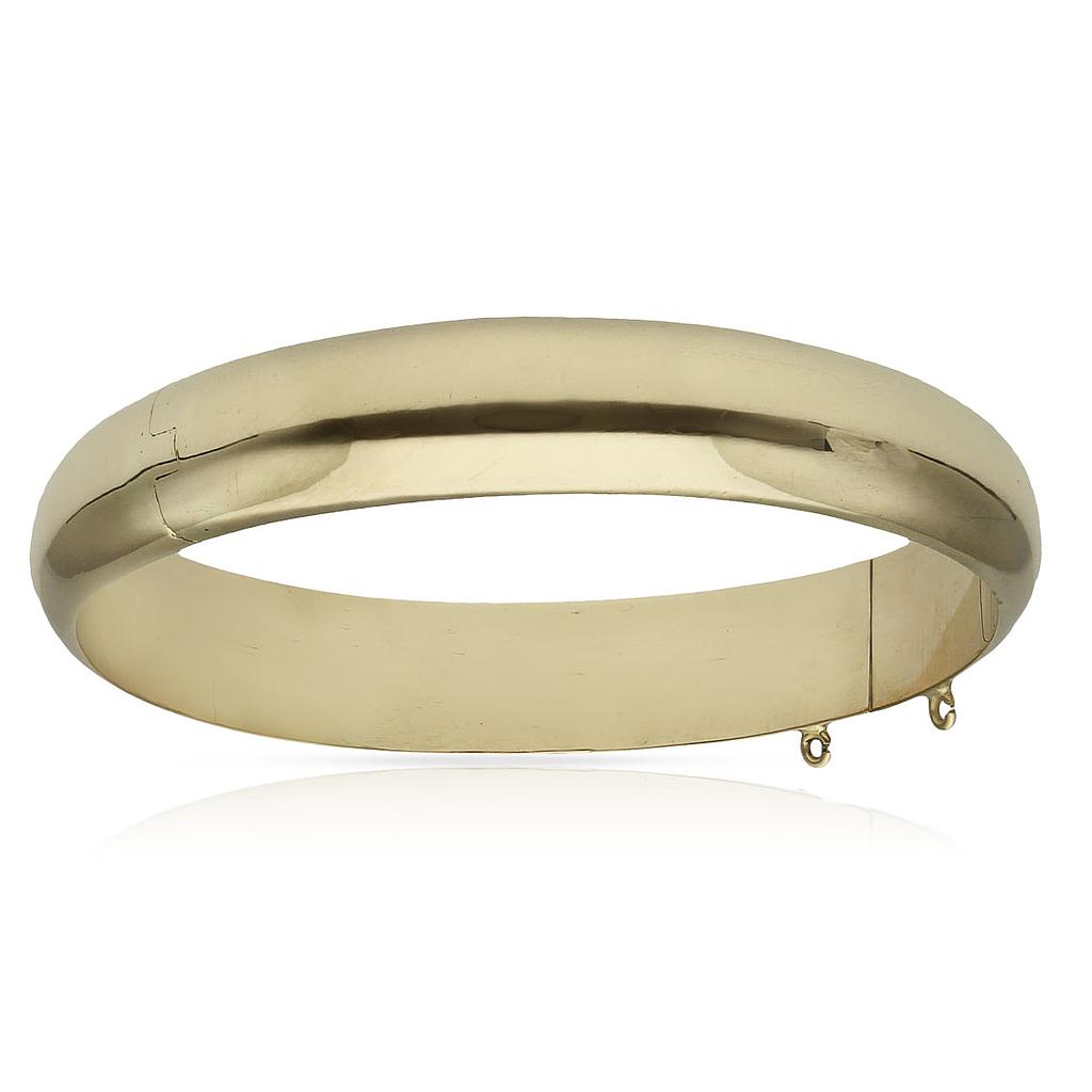 CAÑA ORO 18KL LISA - 12MM