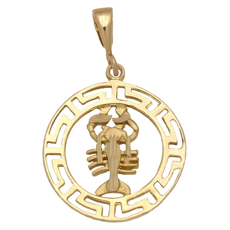 COLGANTE ORO 18KL HOROSCO CANCER