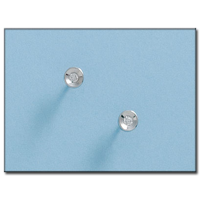 PENDIENTES ORO BLANCO 18KL REDONDOS