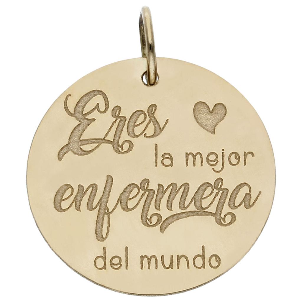 MI HISTORIA - ABALORIO ORO 18KL ENFERMERA