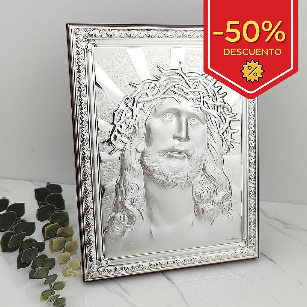 CUADRO CRISTO BILAMINADO - 16x20 CM