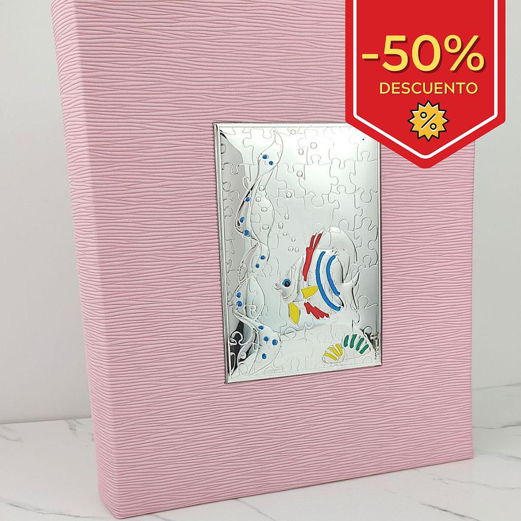 ALBUM FOTOS ROSA PEZ BILAMINADO 23X30