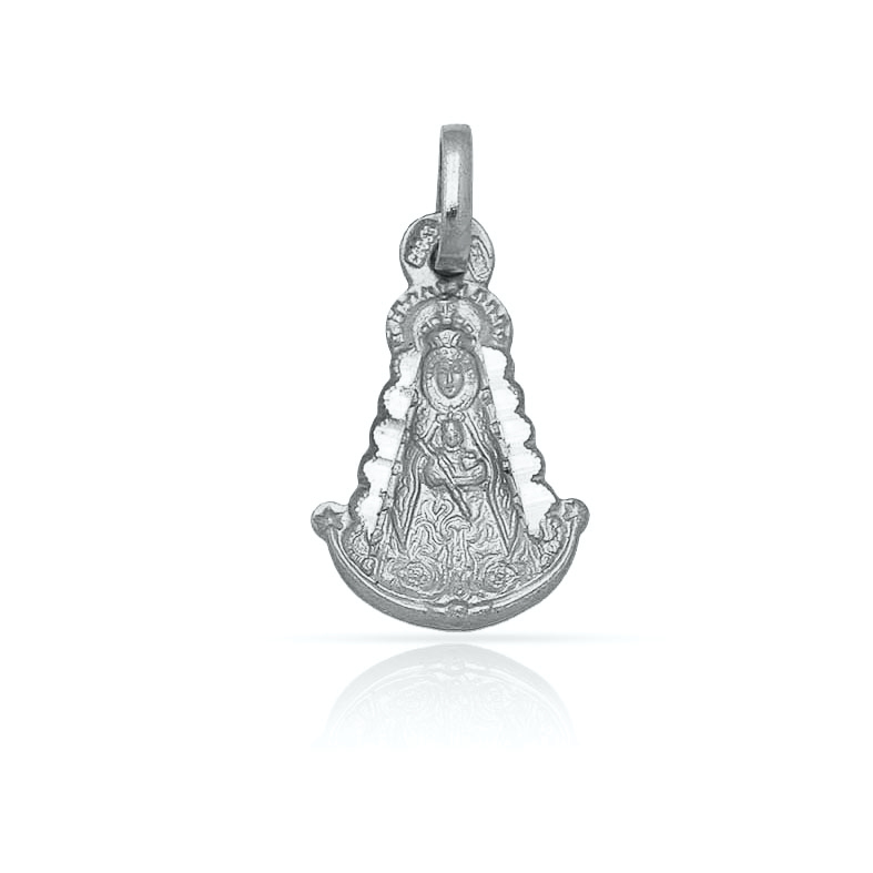 MEDALLA PLATA 925MM V. DEL ROCIO - 11x18MM