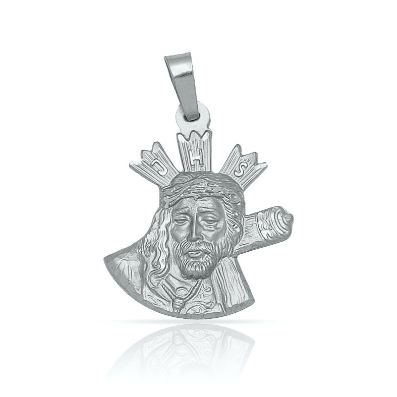 MEDALLA PLATA 925MM GRAN PODER - 20x26MM