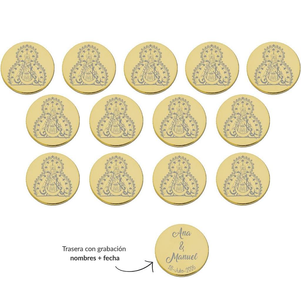 ARRAS PERSONALIZADAS V. DE LA CABEZA ACERO DORADO